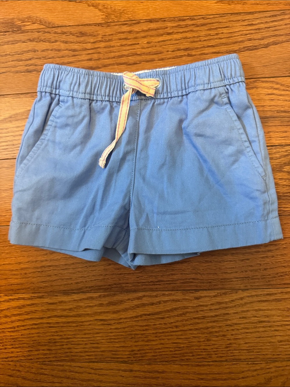 Crewcuts NWT girls size 4  Light Blue Drawstring Cotton Shorts